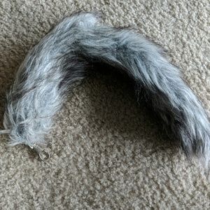 Wolf Tail Keychain